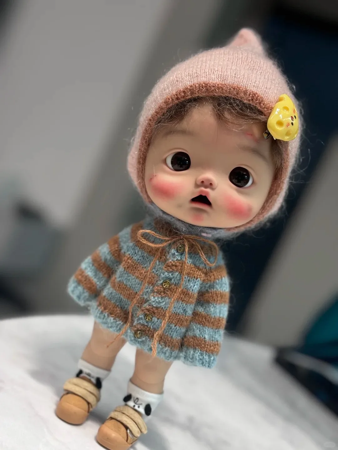 Новая кукла sd BJD 1/6 Dot Sister Girl Fish Маленькая тканевая Симпатичные суставы Подвижная