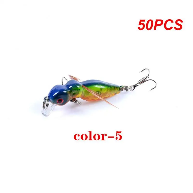 

50PCS Metal Spoon Minnow Soft Lure Set Mixed Colors Pesca Freshwater Fishing Tackle Isca Bass Trout Artificial Lake