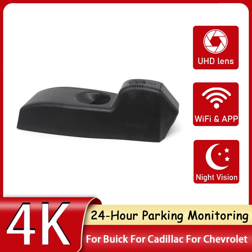 Car DVR Wifi HD 2160P 4K Dash Cam Camer For Buick Angkway Lacrosse Envision For Cadillac SRX XTS ATS XT5 For Chevrolet Malibu XL