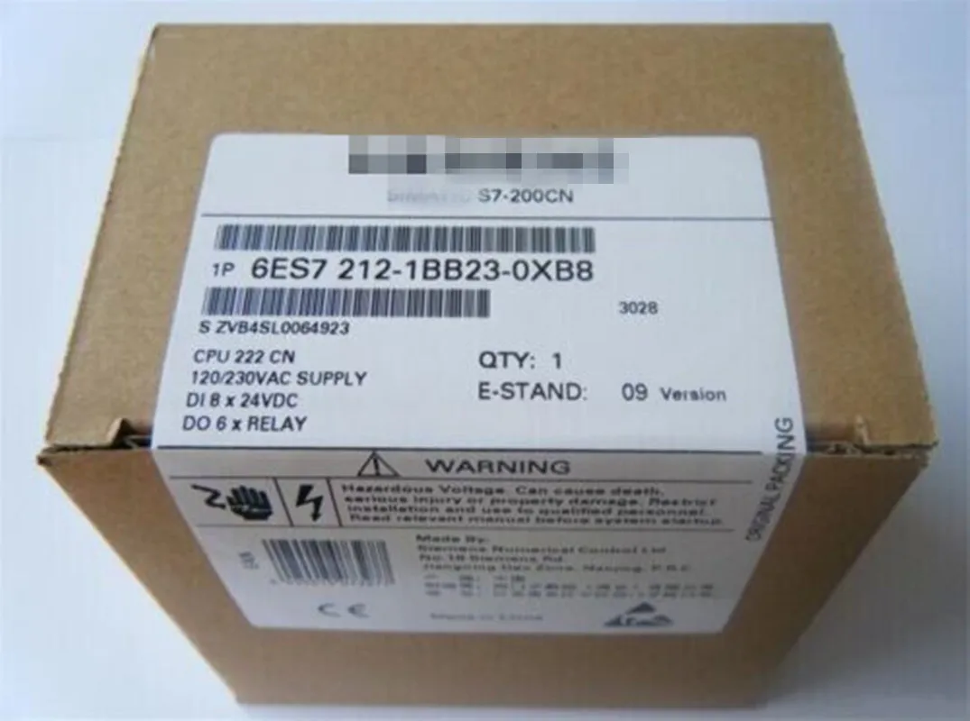 

New 6ES7 212-1BB23-0XB8 /B0 PLC S7-200CN MODULE PROCESSOR CONTROLLER CPU 222