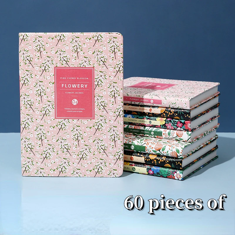 

Cute PU Leather Floral Print Schedule Notebook Diary Weekly Planner School Office Supplies Kawaii Stationery Papeleria Cuadernos