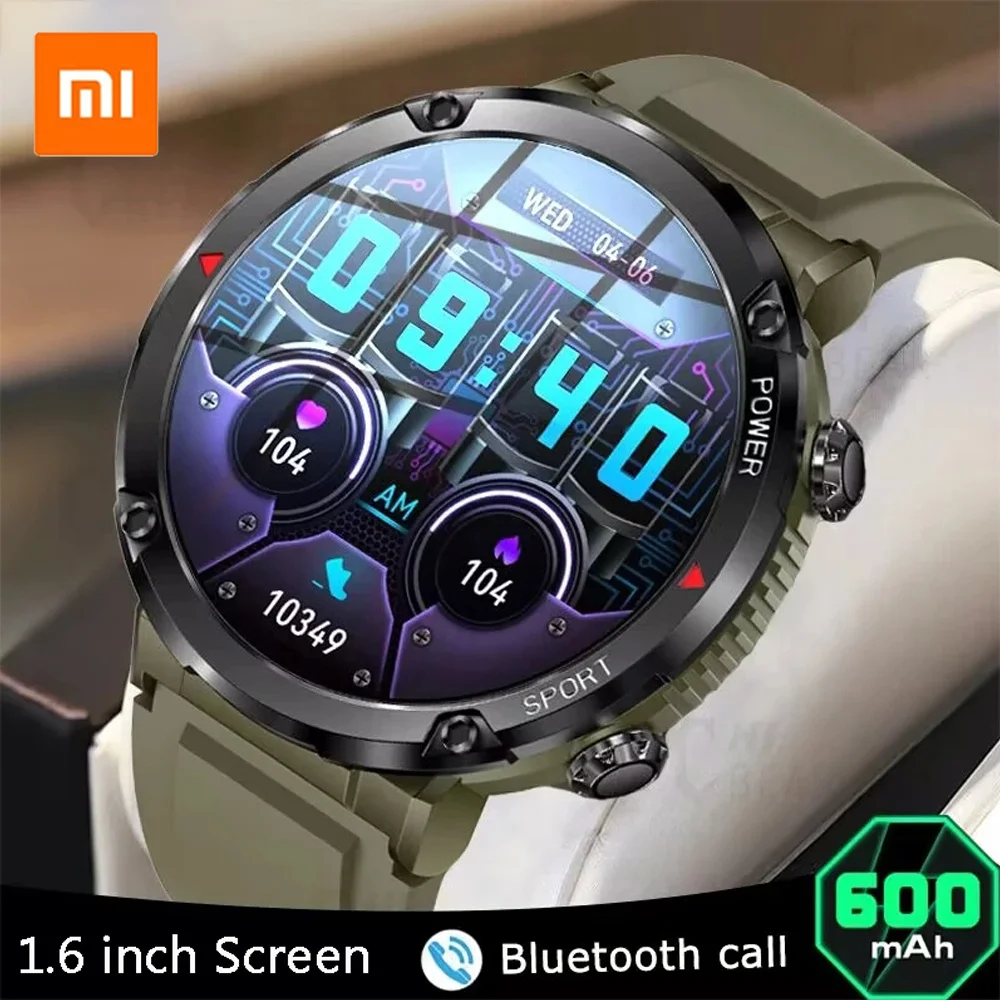 

Смарт-часы Xiaomi 2023 мужские с сенсорным экраном и Пульсометром