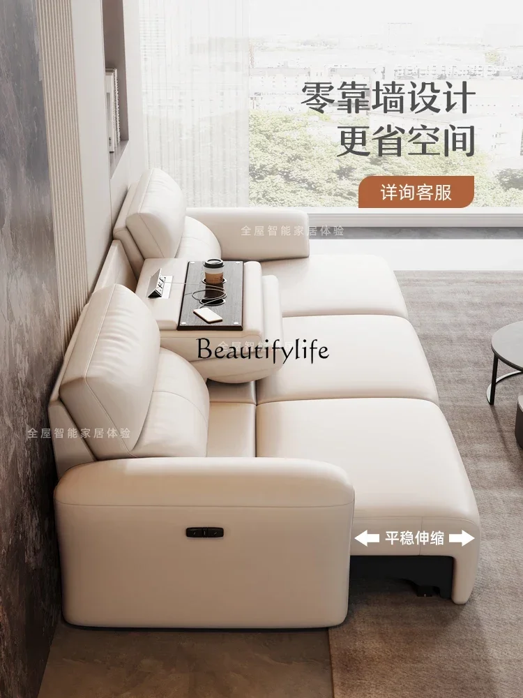 Умный выдвижной многофункциональный диван для гостиной с высокой спинкой и