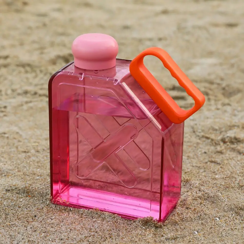 

Long Lifespan Comfortable Handle Square Macaron Sport Water Bottle for Outdoor