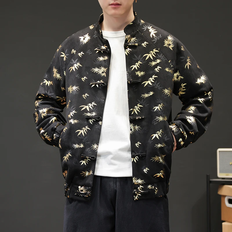 Куртка мужская Tang в стиле ретро удобная свободная куртка китайском верхняя