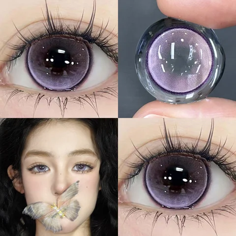 Цветные контактные линзы YIMEIXI синие