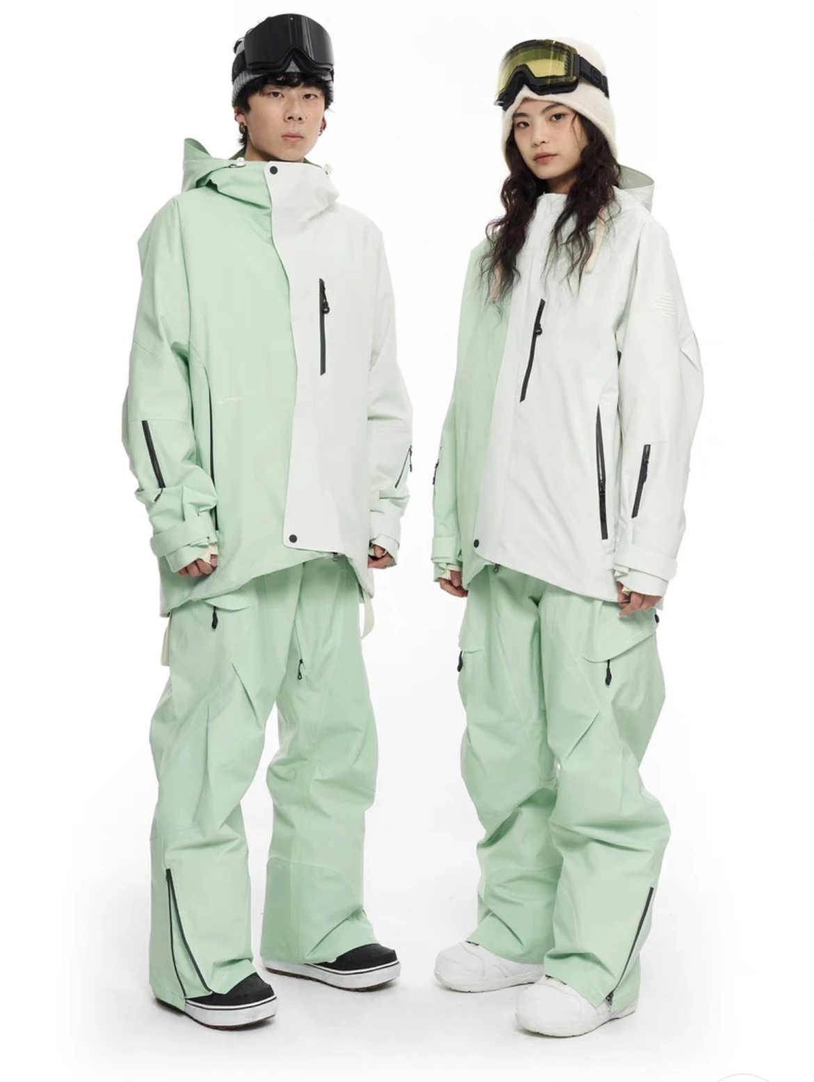 2024 OEM Высокое качество на заказ для мужчин и женщин теплый зимний костюм лыжные