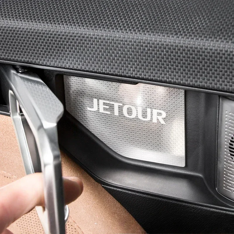 Фото Для Jetour Traveler дверная чаша наклейка ручка Shanhai T2 автомобиль специальный продукт аксессуары модифицированный внутренний полный комплект №5