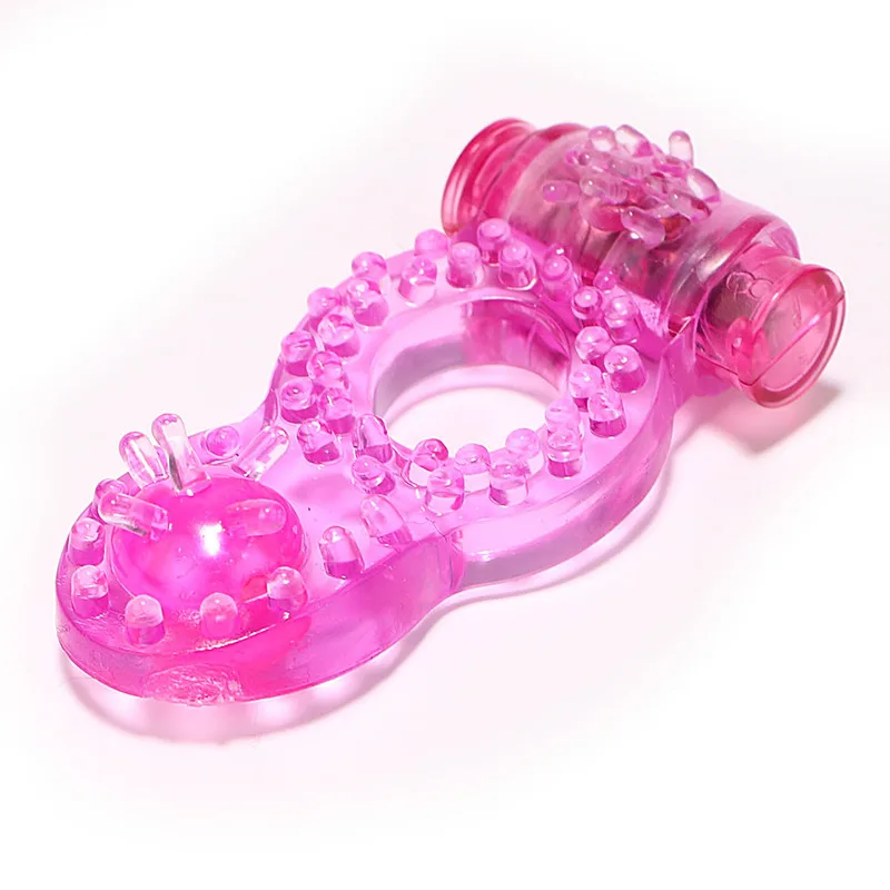 

Butterfly Penis Vibrator Ring Delay Ejacualtion Clitoris Stimulate Elastic Silicone Sex Toys for Men Cock Vibrating Ring