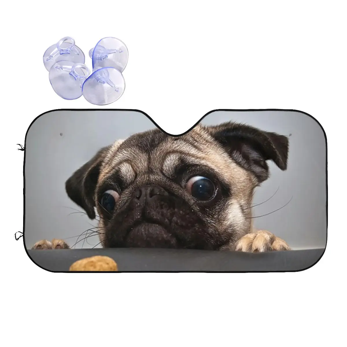 

Dog Windshield Sunshade Animals Fashion Car Front Window Visor 70x130cm Sun Visor Car-covers