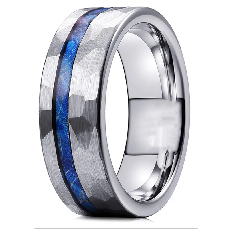 

YWZQ Fashionable And Creative Cutting oil Dripping Men's Stainless Steel Domineering Ring