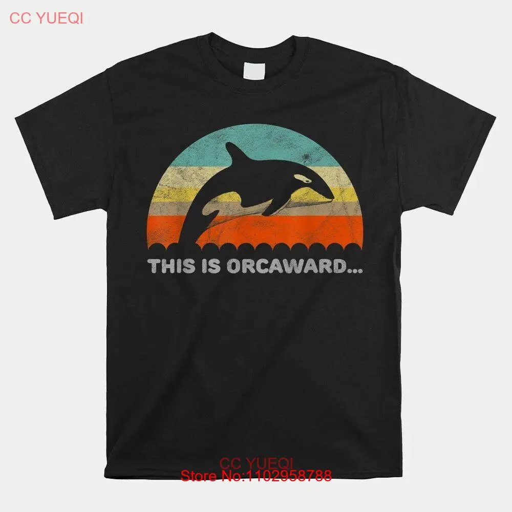 Необычная Ретро Винтажная футболка в стиле унисекс с изображением орки размер