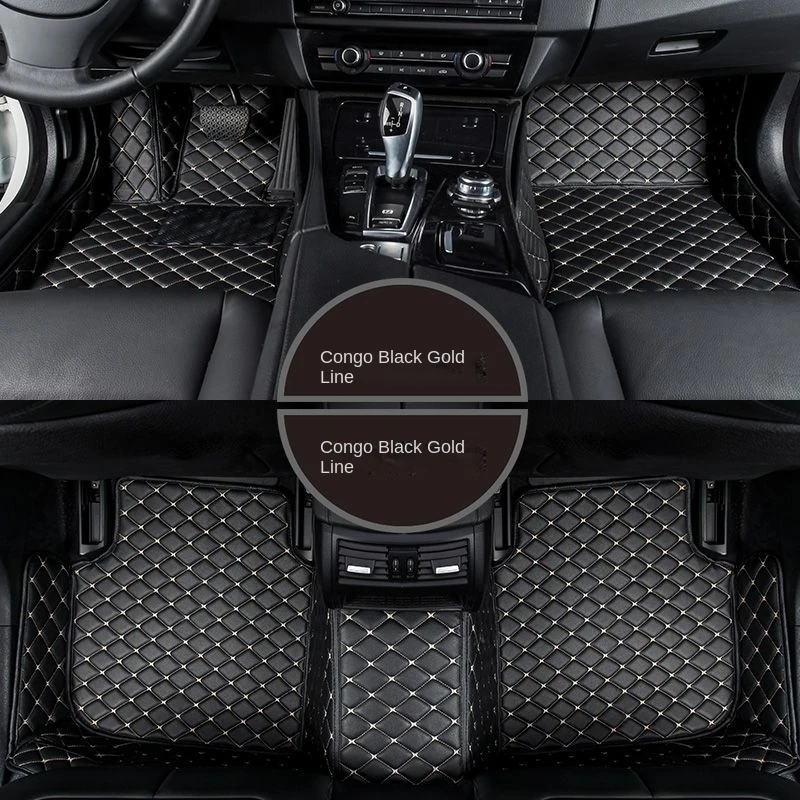 

YUCKJU Custom Leather Car Mat For MINI COOPER R56 ONE COOPER S Paceman Clubman Countryman Car-interior Accessories