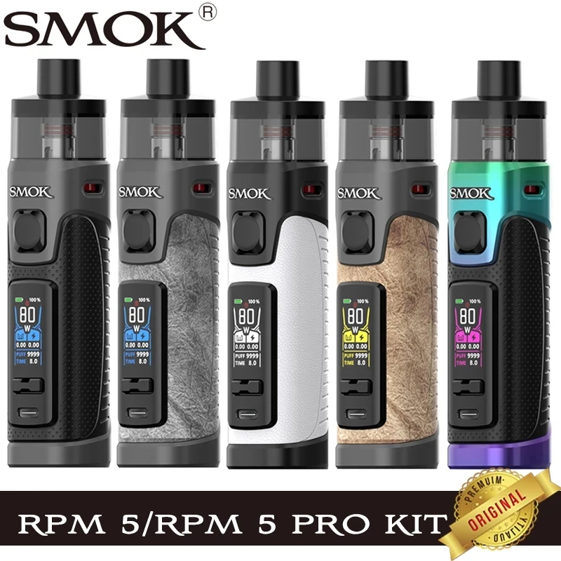 

Электронная сигарета SMOK RPM 5 Pod, 80 Вт, 2000 мАч