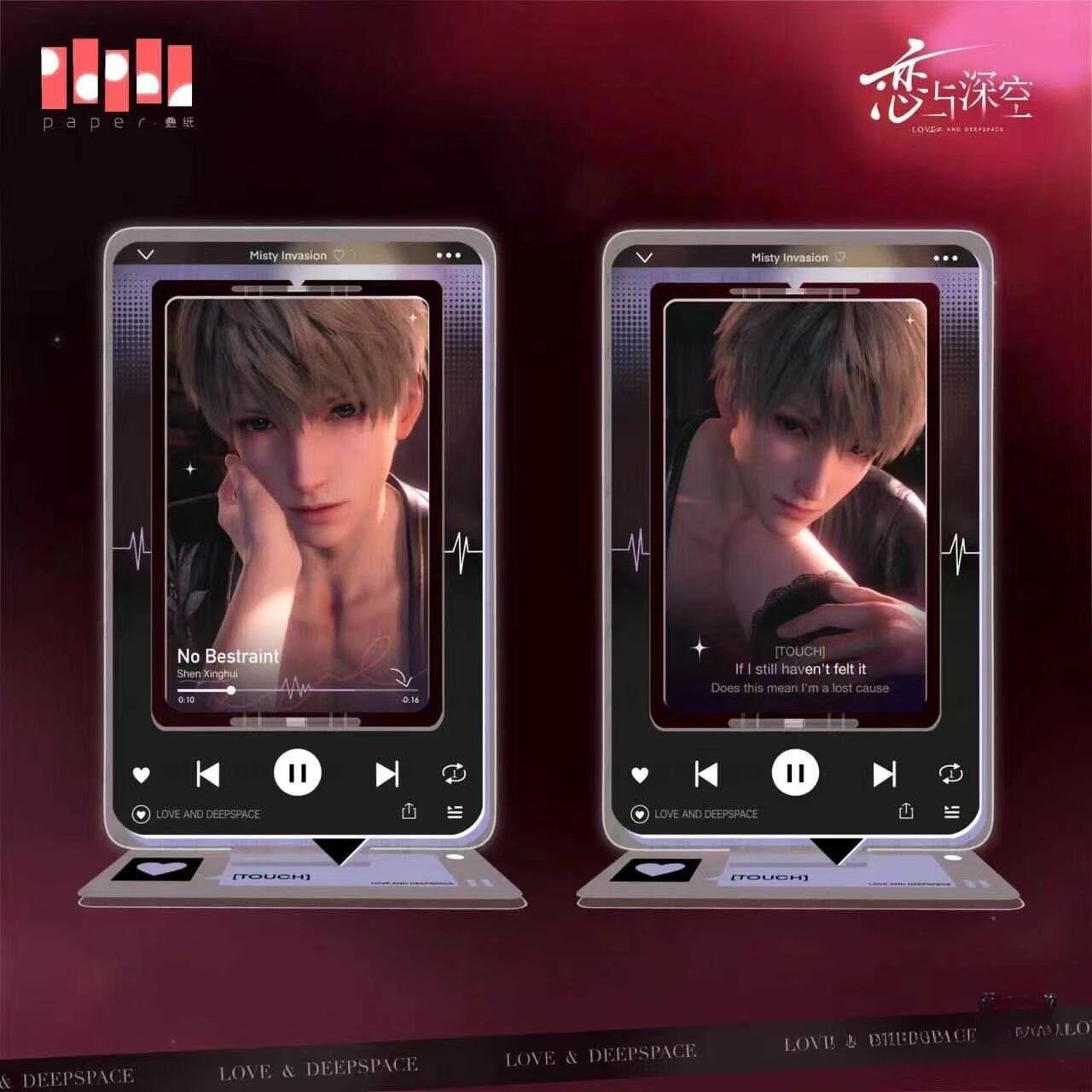 Аниме Love and Deepspace рафайель Зайн Ксавье силус косплей креативный акриловый стоячий