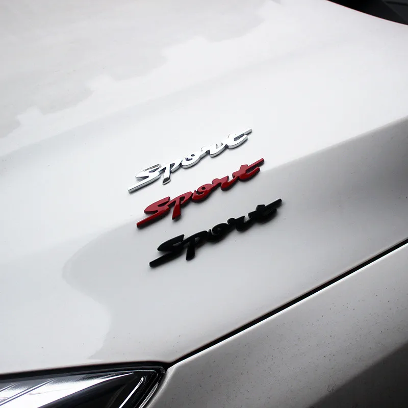 Автомобильные аксессуары стикеры металлическое 3D покрытие для багажника