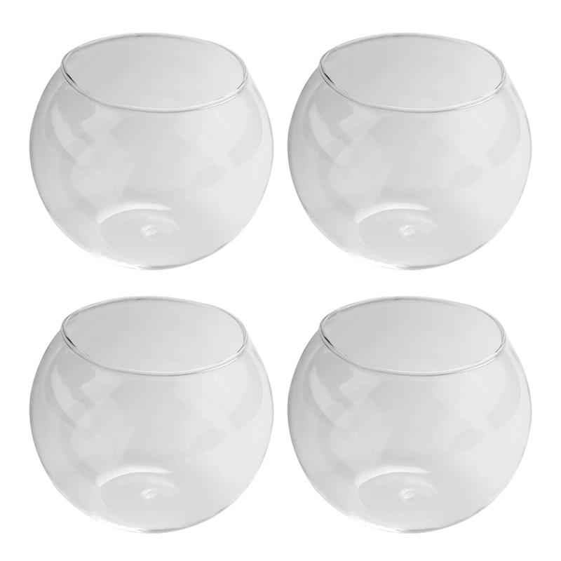 

Круглая сферическая ваза в прозрачном стеклянном аквариуме, 4 шт.