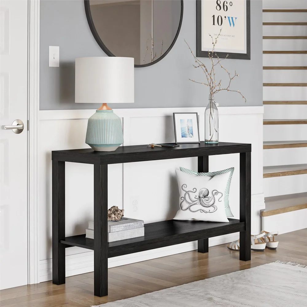 

Console Table, Multiple Colors Available - Black Oak side table side tables sofa table