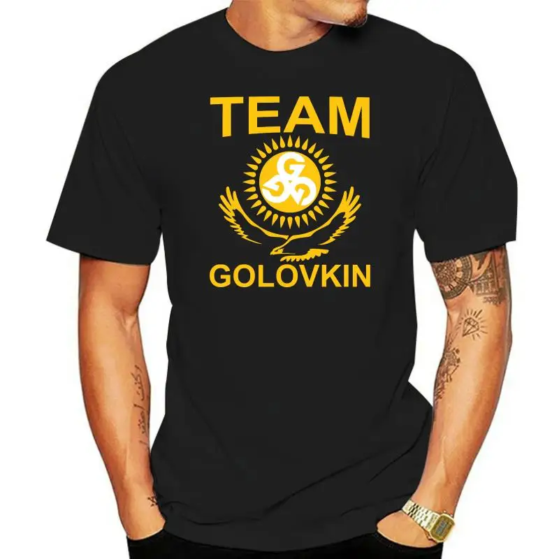 

New Popular Team Ggg Gennady Ggg Golovkin Men Black T-shirts Size S - 3xl Shirts Summer Short Sleeve Novelty