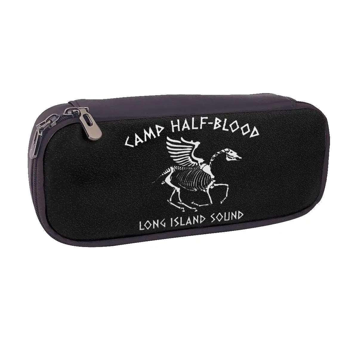 Фото Кожаный пенал Camp Half Blood Nico DiAngelo Hades Cabin для мальчиков и девочек, коробка для ручек, сумка для карандашей, канцелярские принадлежности, держатель для ручек №5