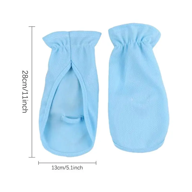 Перчатки для защиты рук от солнца перчатки без пальцев дышащие шелковые