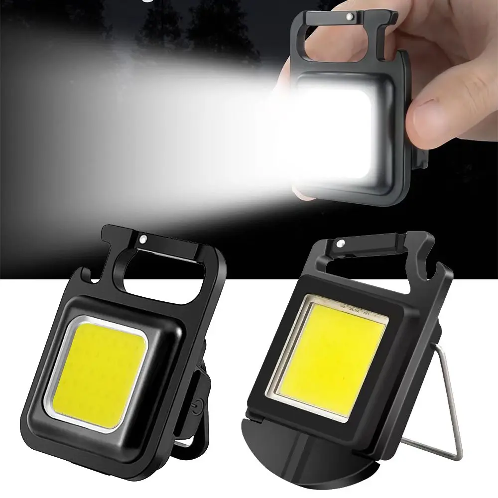 

Карманная мини-вспышка для ключей, светодиодная мини-вспышка, рабочий светильник, USB-зарядка, для улицы, кемпинга, маленький легкий штопор, 300...