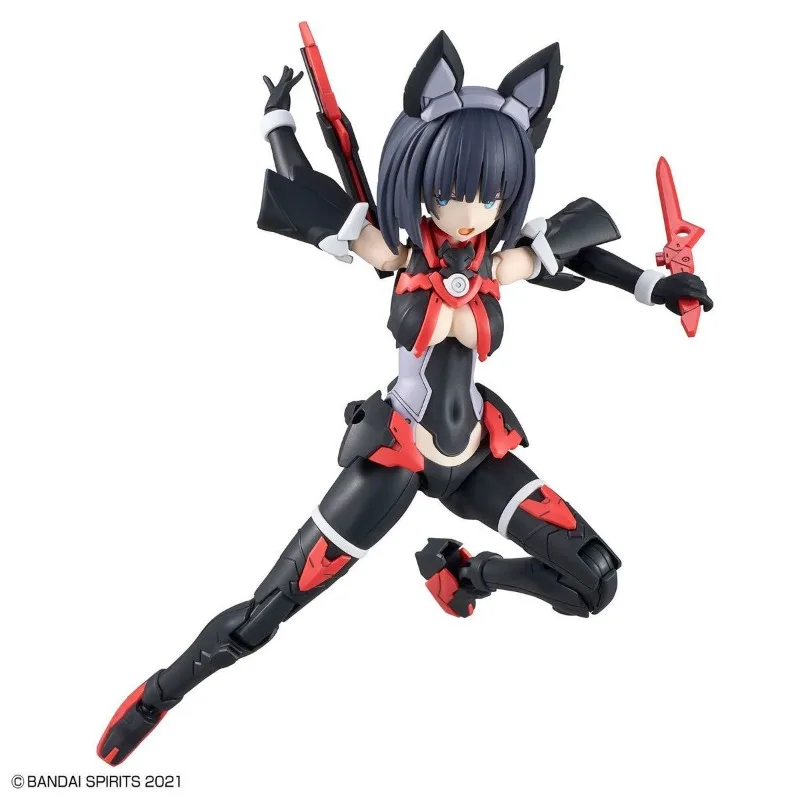 Фото В наличии: Набор для сборки модели Bandai 30 Minutes Sisters, оригинальная упаковка, 30MS SIS-K00 Micolulu Color B, фигурка аниме-девочек, подарки, игрушки. №2