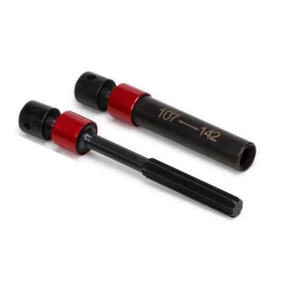1П 45 # Сталь 107-142 мм 95-130 центральный приводной вал 8250 для RC 1/10 Traxxas TRX4 TRX6 Tamiya Axial SCX10