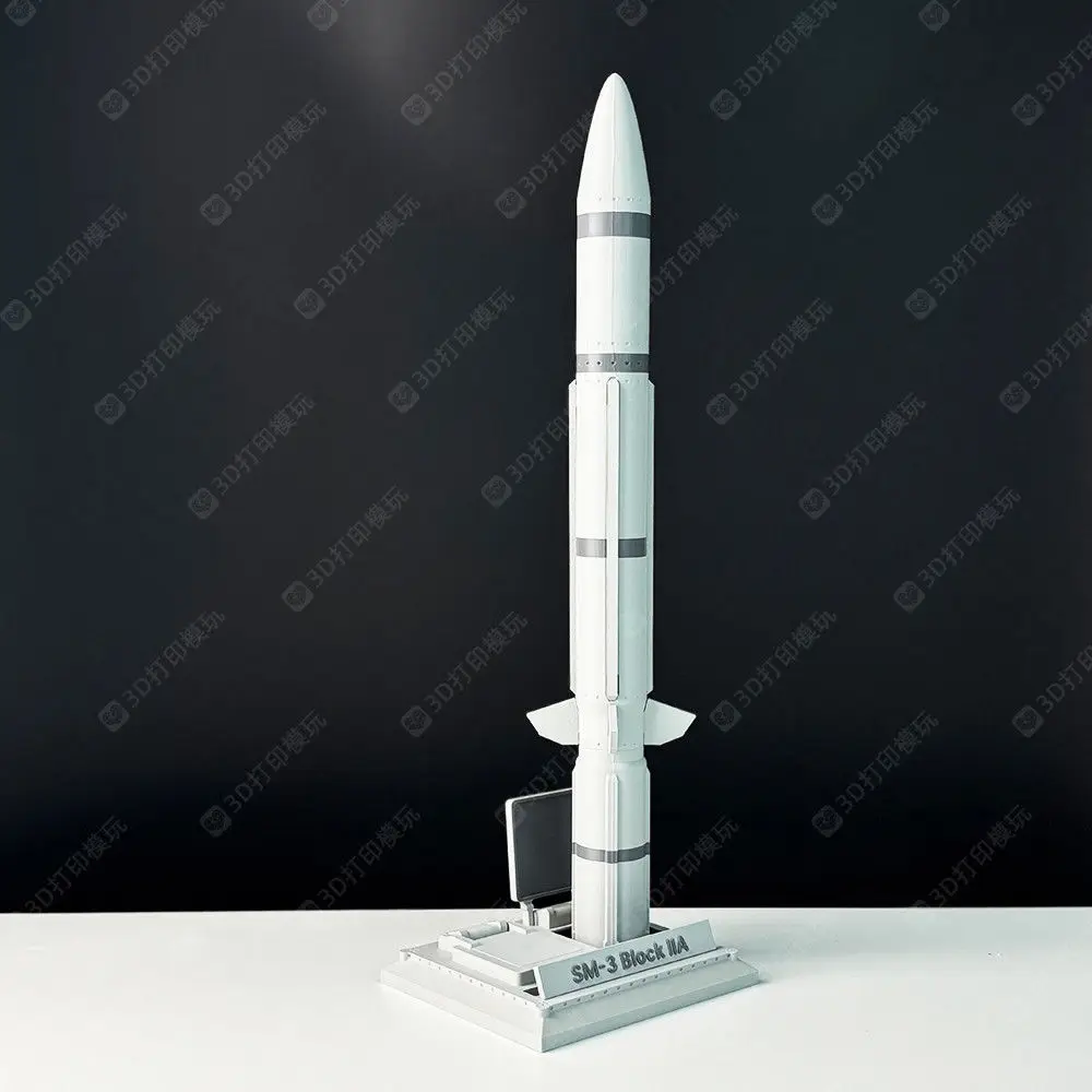 Фото Стандартная ракетка 3 (SM-3) масштаб 1:18, 3D-модель корабля VLS ВМС США, коллекционный дисплей в стиле милитари №1