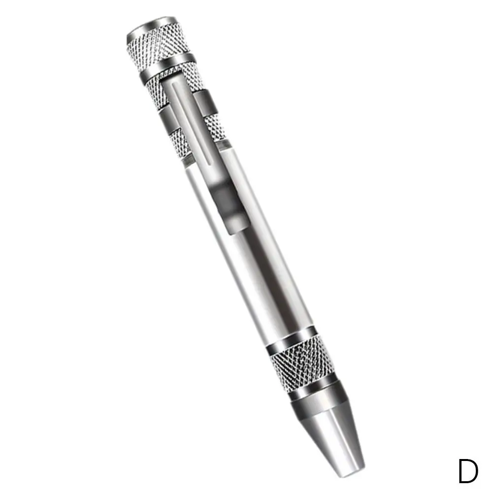 Многофункциональная отвертка Восемь в одном алюминиевая ручка из сплава