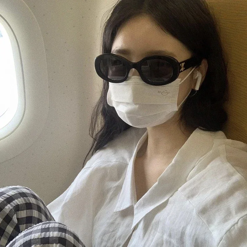 Солнцезащитные очки в винтажном стиле женские овальные модные роскошные