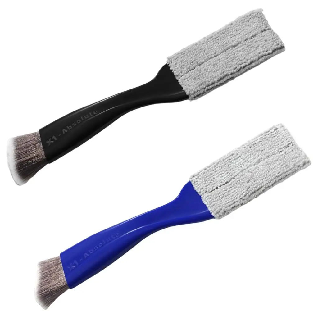 

Portable Double Ended Cleaning Detailing Brush Automotive Duster for Car Keyboard Window Blinds House Office