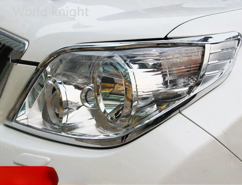 

ABS Headlight Cover For Toyota Prado Fj150 LC150 2010 2011 2012 2013 Land Cruiser Accessories Head Light Lamp Hood