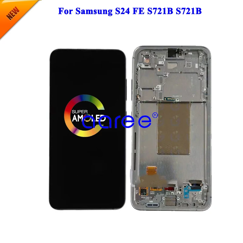 Фото Оригинальный ЖК-экран AMOMLED для Samsung S24FE, ЖК-экран для Samsung S24FE S721, ЖК-экран с сенсорным дигитайзером в сборе №2