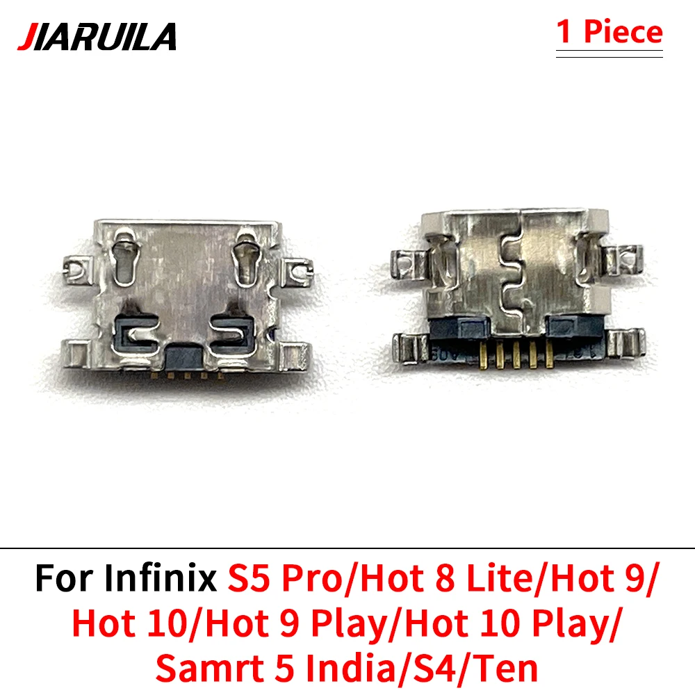 50 шт. разъем Mini USB для Infinix S5 Pro Note 7 X690B Hot 8 Lite 9 Play 10 Smart 5 India S4 Tenco Pova