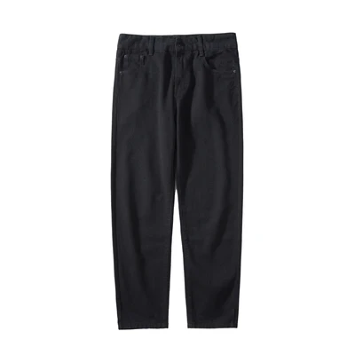 

A Men's spring slim slimming jeans trousers loose all-match solid color pants