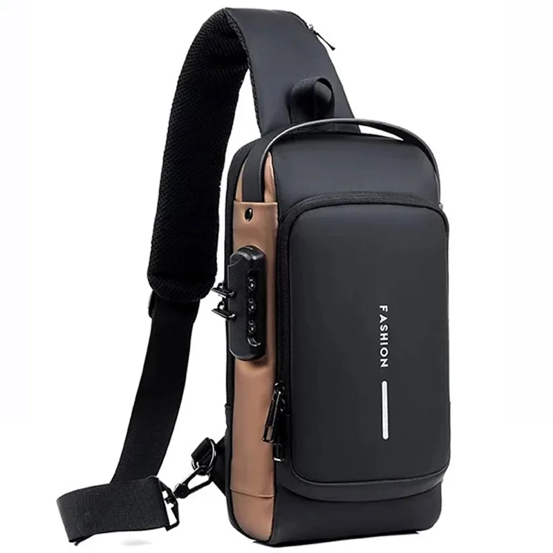 

Многофункциональные нагрудные сумки-мессенджеры через плечо, дорожная сумка-Антивор для мужчин, мужские слинги на плечо