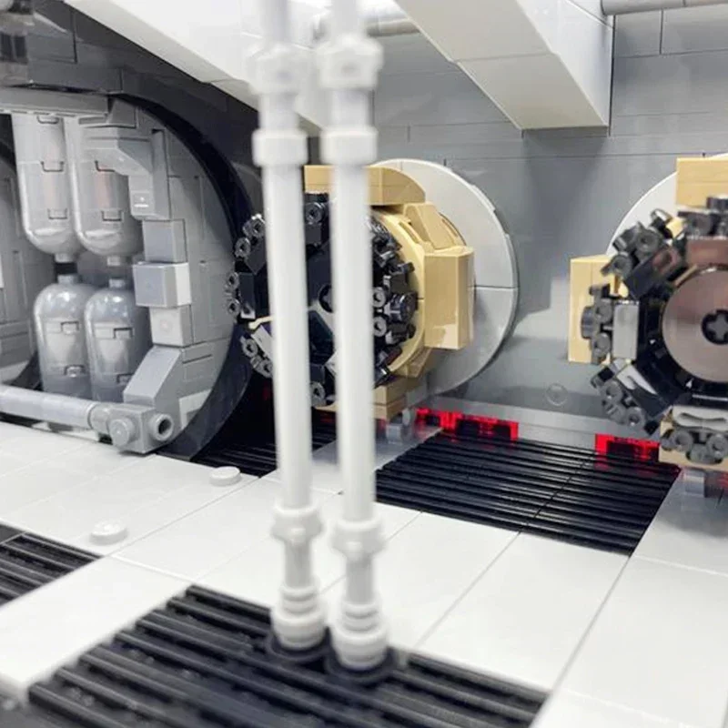 Звездная модель фильма Moc строительные кирпичи космические сосуды боковой