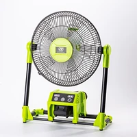 18v rechargeable 14 ac or 18v dc cordless home or outdoor portable rechargeable 14 jobsite fan