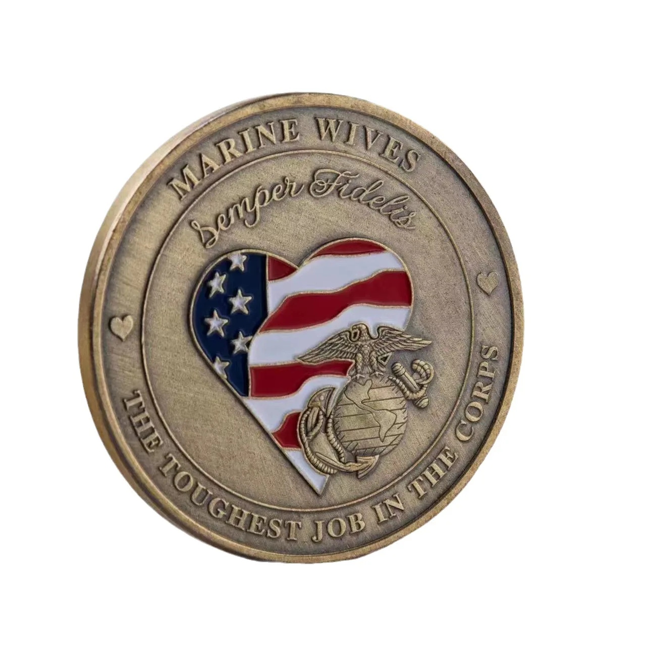 

Металлическая монета Semper Fidelis