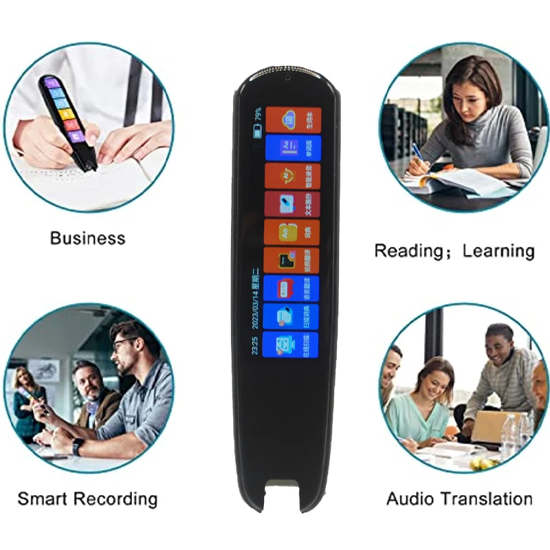 2023 Smart Voice Translator 134 Languages Offline WIFI Scan Translation Pen Scanning Translation Pen For Business Travel Abroad images - 6