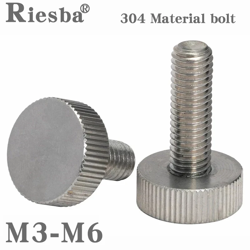 

Ручка с плоской головкой из нержавеющей стали 304, винт с накатанной головкой GB835, Круглый регулирующий болт с большой головкой, рекламный гво...