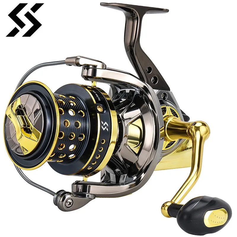 Катушка рыболовная Sougayilang 10 + 1 шарикоподшипник 10000: из алюминиевого сплава