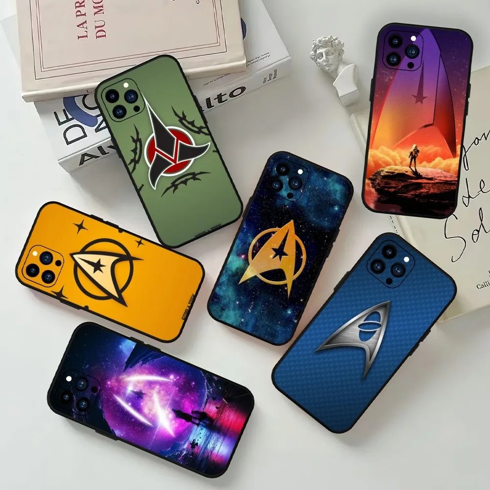Чехол для телефона Star MovieT-Trek Ships Samsung A42 A53 A73 A80 A91 S 4G 5G S10 Lite2020 Black Soft Shell