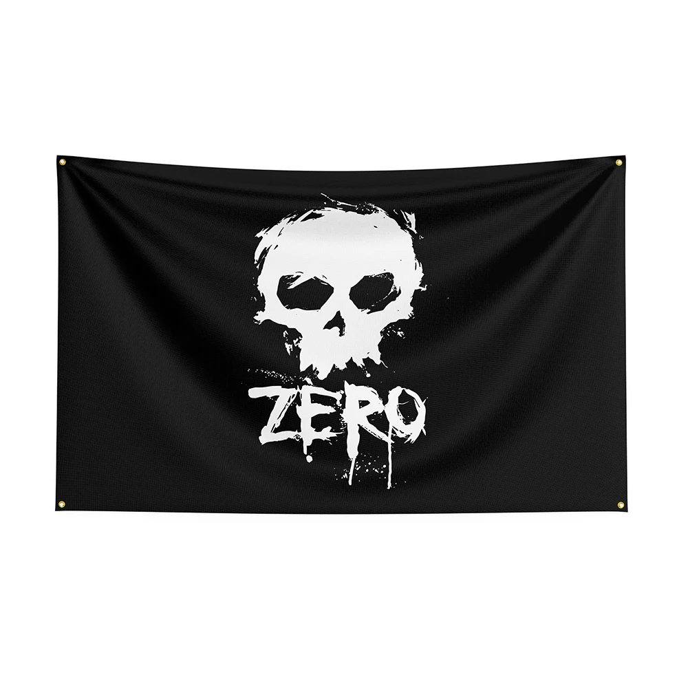 

90x50cm Zeros Flag Polyester Printed Skateboards Banner For Decor Flag Decor,flag Decoration Banner Flag Banner