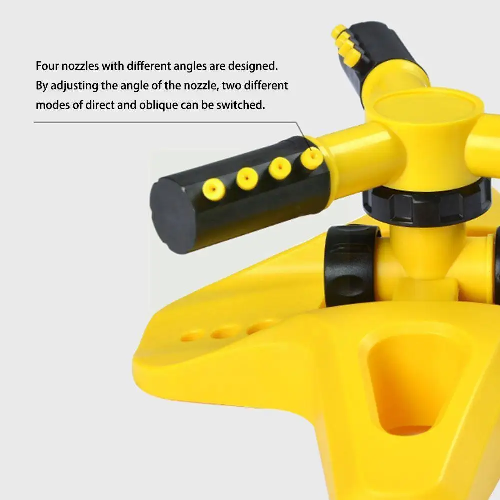 

New Type Garden Lawn Sprinkler Automatic 360 Degree Garden Rotating Supplies Yard Water Sprinkler Sprinkler Irrigat R9r0