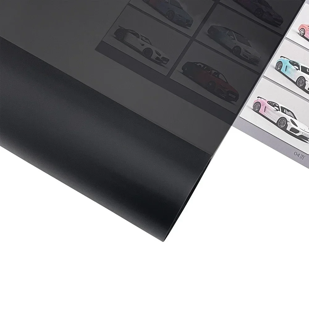 

30x200 См Наклейка На Автомобильную Противотуманную Фару Самоклеящаяся Виниловая Пленка Водостойкая Тонировка Фар Черный Эффе...