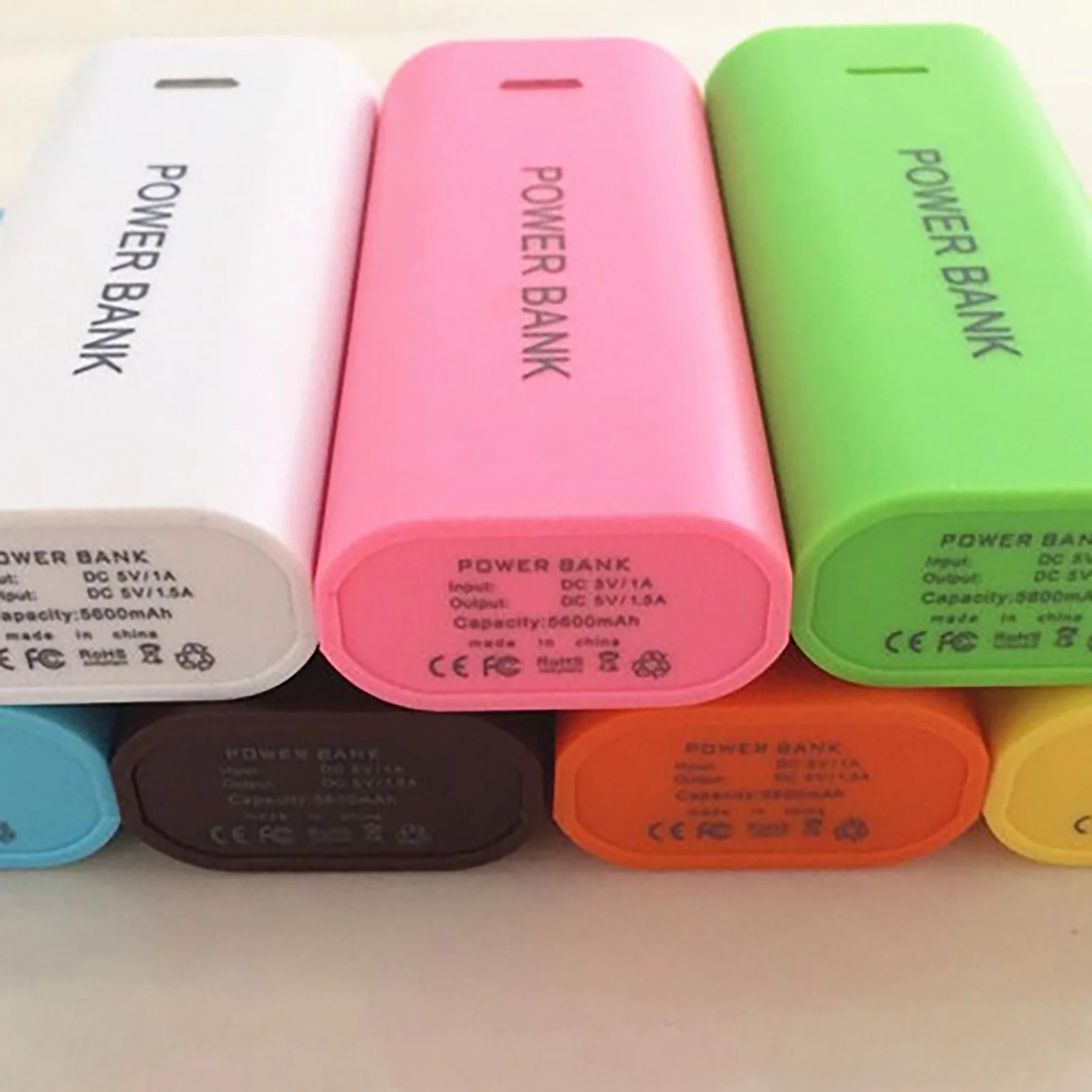 2 * 18650 USB Power Bank пустой корпус переносный 5V 5600mAh DIY аккумуляторный сиденье без