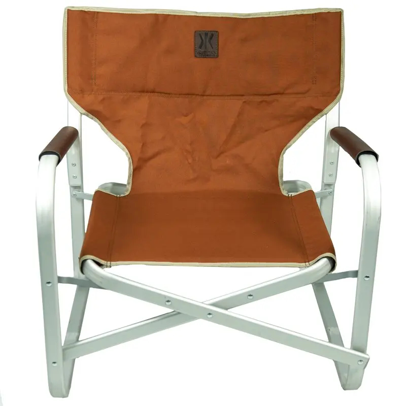 

Anza-Borrego Orange Repreve Fabric Native Adult Low Pro Director's Camping Chair