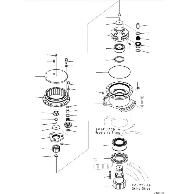 Редуктор поворота 207-26-00300 для экскаваторов Komatsu PC300-8M0, PC350-8M0 (art.: 3920d9ecbd694) - 3920d9ecbd694